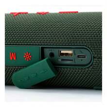 T&N Bluetooth Speaker High Bass Rgb Tn374 - Red - View 6