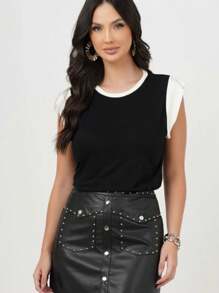 DONA TIKA Women Blouses - Black - View 4