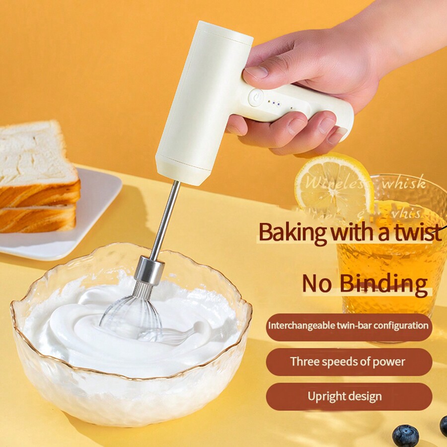 Handheld Immersion Mixer, 2In1 Electric Mixer, MultiFunction