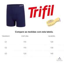 Cueca boxer plus size sem costura Trifil Ref.: 4411 - Chumbo - Visão 6