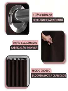 Blackout Curtains & Shades - 鏽棕色 - 查看 3