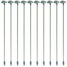 10 Piezas/set Soporte De Maceta, Soporte De Soporte De Crecimiento De Planta, Estaca De Planta Para Flores En Macetas, Abrazadera Fija Para Hojas Que No Se Caen