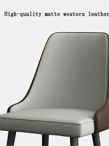 Sillas Modernas Comedor y Sala de Estar - Naranja Coral - Ver 4