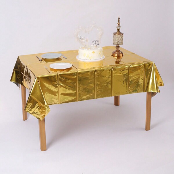 1 Stück Einweg Tischdecke, Geburtstags-Tischdecke, Feiertags-Tischdecke, Feiertags-Dekorationstuch, Hochzeitstischdecke, Hochzeitsdekoration, Heimdekoration, Raumdekoration, Party-Gastgeschenke Braut Geburtstags-Dekorationen Party-Dekorationen Junggesellinnenabschied