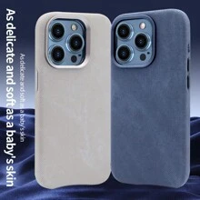 VIETAO 豪华磁吸手机壳适用于 16 15 14 13 Pro Max 高品质充电磁吸 Galaxy S25 S24 Ultra 手机保护套 - 淺灰色 - 查看 4