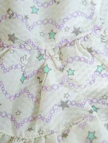 1件寵物服裝狗貓服,薄款七七花裙,適用於春夏季,紫色 - 紫色 - 查看 7