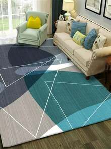 Alfombra Tipo Arabe Con Estampado Poliéster Diseños Tapete