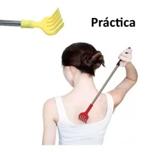 6 Manita Rascadora Espalda Masaje Larga 42cm Manito De Plastico Mango Acero Paquete 6 Piezas - Multicolor - Ver 4