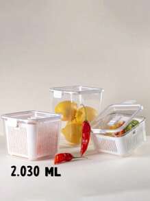 Bottles,Jars & Boxes - 方壺2,030ml - 查看 2