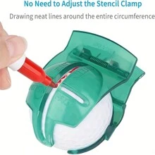 4pcs Permanent Markers For Nurses Badge Mini Hook Permanent Badge Marker Keychain Mini Markers For Badge Ring Golf Ball Bullet Tip Fine Point Markers - Multicolor - View 7