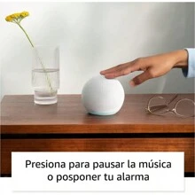 Bocina Inteligente Alexa Echo Dot 5ta Con Asistente Virtual - Blanco - Ver 3
