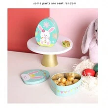 1 Miếng Tiệc Phục sinh Hộp Quà , Con thỏ Trứng Kẹo hộp , Quà tặng lễ hội , Thích hợp Đối với Bạn , Bạn học , , Trẻ em , Dễ thương Và Thú vị Qủa tặng - Nhiều màu - Xem 5