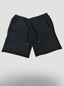 Women Shorts - 黑色 - 查看 3