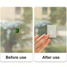 1pc Screen Repair Patch, Screen Door Patch, Self-Adhesive Screen Repair Tape For Screen And Screen Door Tear Holes - White - View 5