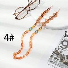Boho 1 Dây chuyền mắt kính nữ thời trang nhiều màu acrylic hình học - Nhiều màu - Xem 10