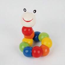 Z drewna Transformowalny Gąsienica Zroszony Zabawka Dla Dzieci Do Uczyć się Kolory , Wczesna edukacja I Inteligentny Zdolność Ulepszenie