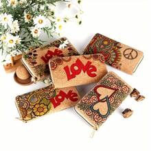 1 chiếc ví cầm tay cho nữ, ví dài mỏng, túi cầm tay, thời trang, ví có khóa kéo, thêu, hoa, ví đựng tiền xu đa chức năng, ví có khóa kéo xung quanh, nhiều lớp có khe cắm thẻ, có thể gấp lại, di động, thời trang, túi vuông cổ điển, hoài cổ, bohemian, phương Tây, quà tặng sinh nhật, quà tặng giáo viên, quà tặng mẹ, ngày của mẹ, ngày lễ tình nhân, đựng thẻ tín dụng/thẻ căn cước/tiền/tiền mặt/hộ chiếu, chặn RFID, dành cho phụ nữ, sinh viên đại học, dành cho người mới vào nghề, dành cho nhân viên văn phòng, thiếu nữ, ngày lễ tình nhân - Nhiều màu - Xem 11