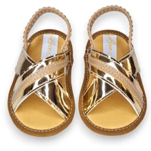 Baby Sandals - 金色 - 查看 3