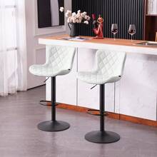 Sillas De Cocina Bancos Para Barra Taburetes De Bar - Blanco - Ver 3