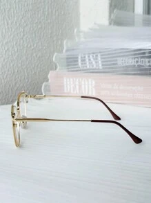 Women Fashion Glasses - Rỉ Nâu - Xem 5