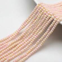 4MM Hai tông màu Hạt Hạt thủy tinh , Bắt chước Sứ Ngọc Hạt , DIY Thủ công Đồ trang sức Vòng tay Vòng Cổ Làm Chất liệu - Hạt ánh sáng hai màu 4MM - Xem 18