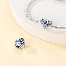 S925 Sterling Silver Fairy Series - Nàng tiên bướm, Vườn bướm xứ sở thần tiên, Vòng tay sáng tạo lãng mạn thời trang của nàng tiên ánh trăng và Phụ kiện vòng cổ/vòng tay tự làm, 1 chiếc, Thích hợp làm quà tặng cho chị gái, Lễ hội - Dòng truyện cổ tích bằng bạc Sterling--Vườn bướm xứ sở thần tiên - Xem 3