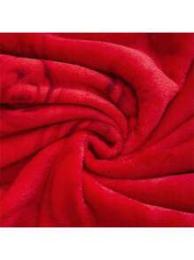 1 Pieza Manta De Cama De Franela Para Uso Doméstico 190*210cm - Negro - Ver 7