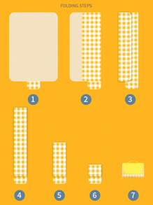 1pc Yellow Plaid Thickened Moisture-Proof Picnic Mat, Easy To Carry, Water Resistant For Outdoor Spring Outing, Camping, Beach Use