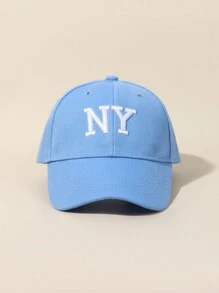 1 pezzo Cappellino da baseball casual da esterno unisex con ricamo alfabeto Y2k, protezione solare con retro in rete regolabile, perfetto per festival musicali e abbigliamento quotidiano street