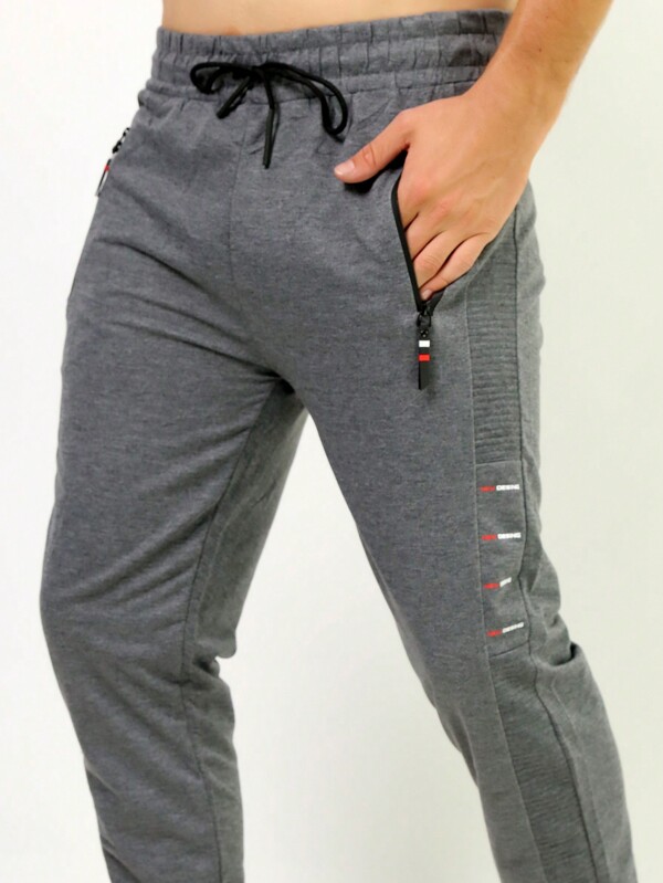 Calça Moletinho moletom Masculina Elastico Skinny Slim Sport importado Com Bolsos Casual