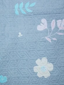 Double Bedspread Quilt With Brief, Straight Edge 2.00x2.30 - Lilac Purple - View 5
