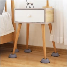 4入組通用防震腳墊洗衣機橡膠墊防震墊烘乾機冰箱底座固定防滑墊,家具防潮墊 - 灰色 - 查看 5