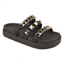 Women Platforms & Wedge Sandals - 黑色 - 查看 2