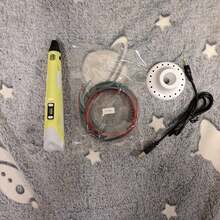 Pluma impresora 3D - Morado - Ver 3