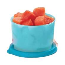 Recipiente Cuarteto Tupperware 150 mililitros de capacidad para lunch o snacks porciones pequeñas - Azul - Ver 1