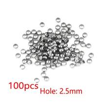 100入組304不鏽鋼1.5 2 2.5毫米鍍金圓管壓縮間隔輪和珠子,可用於自製首飾的吊墜 - 串珠 - 查看 12