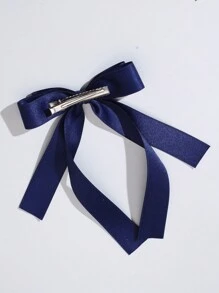 1 buc panglică strălucitoare cu fundă, panglică mare, clemă de păr cu gheare pentru femei, potrivită pentru purtare zilnică, petreceri și festivaluri, casual, Ziua Îndrăgostiților, cleme de păr cu gheare, agrafe de păr