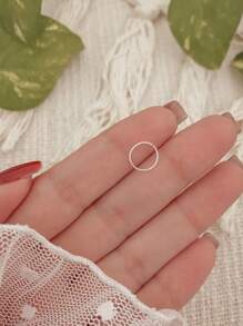 Nose Ring - Bạc - Xem 2