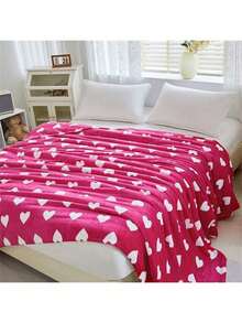 1 Pieza Manta De Cama De Franela Para Uso Doméstico 190*210cm - Beis - Ver 5