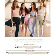 Water Bottle Carrier Bag With Phone Pocket For 40oz Tumbler With Handle, Neoprene Water Bottle Holder Pouch With Adjustable Strap And Straw Cap For Cup Accessories Camping