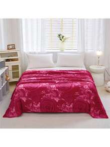 1 Pieza Manta De Cama De Franela Para Uso Doméstico 190*210cm - transparente - Ver 2