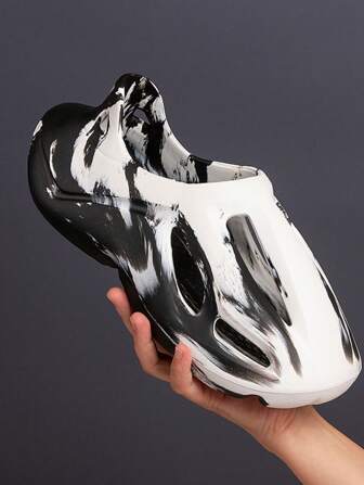 Sapatos À Prova D'água, Antiderrapantes E Respiráveis De Camuflagem De Árvore De Coco Em Cores Mistas Para Homens E Mulheres, Sapatos Casuais De Malha