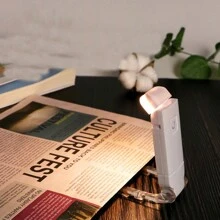 1 Miếng Sách Đèn đọc sách , Sách Đèn , Mắt Đèn sách kẹp vào Sách Đèn đọc sách Đối với , 3 chế độ màu Nọn nhẹ Và Có thể mang đi Sách Đèn - dài hạn - Xem 1