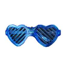 Led發光心形眼鏡,冷光 - 藍色 - 查看 11