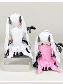 Bao Tutu Rabbit Girl Car Decoration Figure Doll For Dashboard, Anime Model Model Figure - Multicolor - View 4