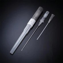 1pc Stainless Steel Puncture Needle, Single Independent Packaging Tool, Puncture Tattoo Tool, Stainless Steel Puncture Tool Catheter - Multicolor - View 1