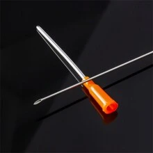 1pc Stainless Steel Puncture Needle, Single Independent Packaging Tool, Puncture Tattoo Tool, Stainless Steel Puncture Tool Catheter - Multicolor - View 4