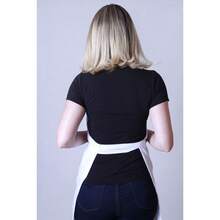 Avental Longo com bolso Tecido Gabardine