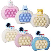 One Fast-Slapping Bubble-Jumping Video Game Console Series, Handheld Gaming, Fast-Pacing Game Toy, High-Speed Pushing Game Console Stress Relief Toy, Suitable For Relaxing Interactions And Stress-Relieving Gaming Console - View 6