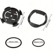 1 Set MTB Bike Stopwatch Stand Extend Adapter Bracket, 8g Bicycle Computer Holder Mount - Black - View 2